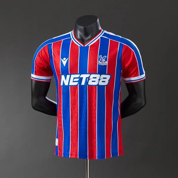 Camiseta de fútbol Crystal Palace 2025/26 LOCAL MANGA CORTA VERSION JUGADOR